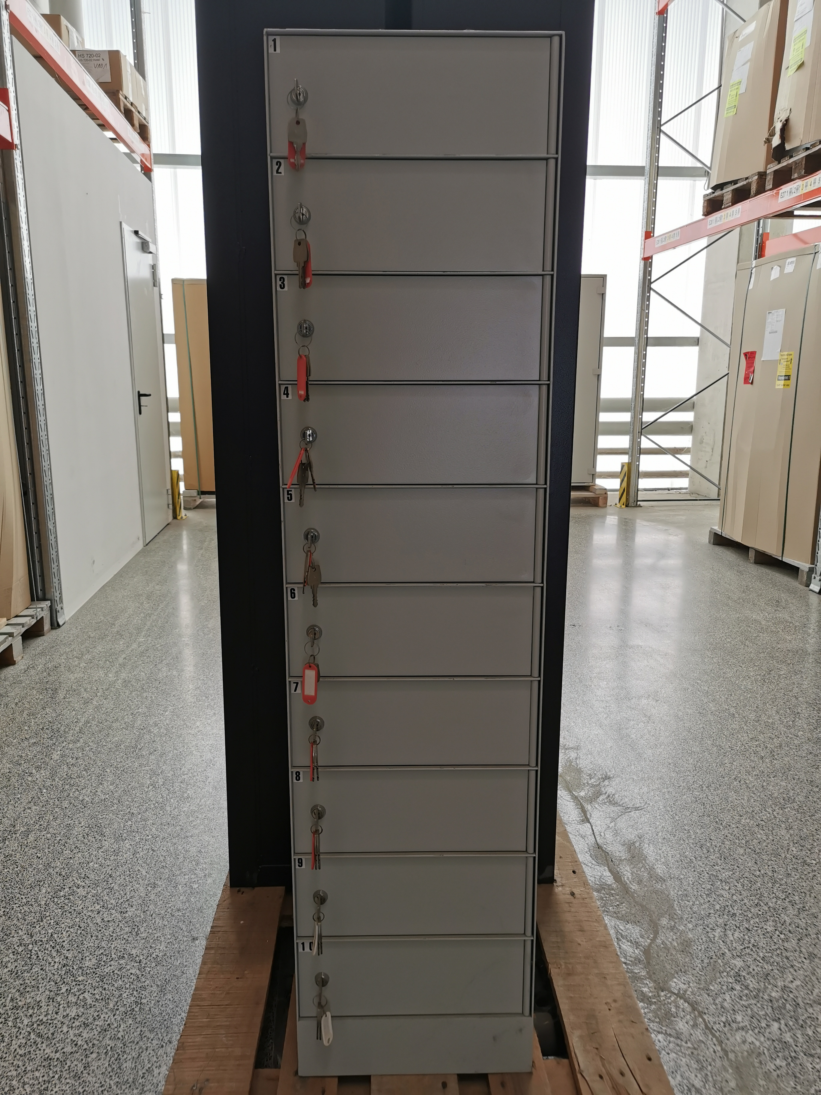 Schließfachanlage