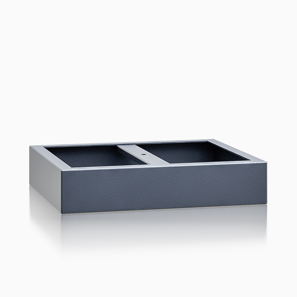 Tresor Sockel 10cm Graphitgrau