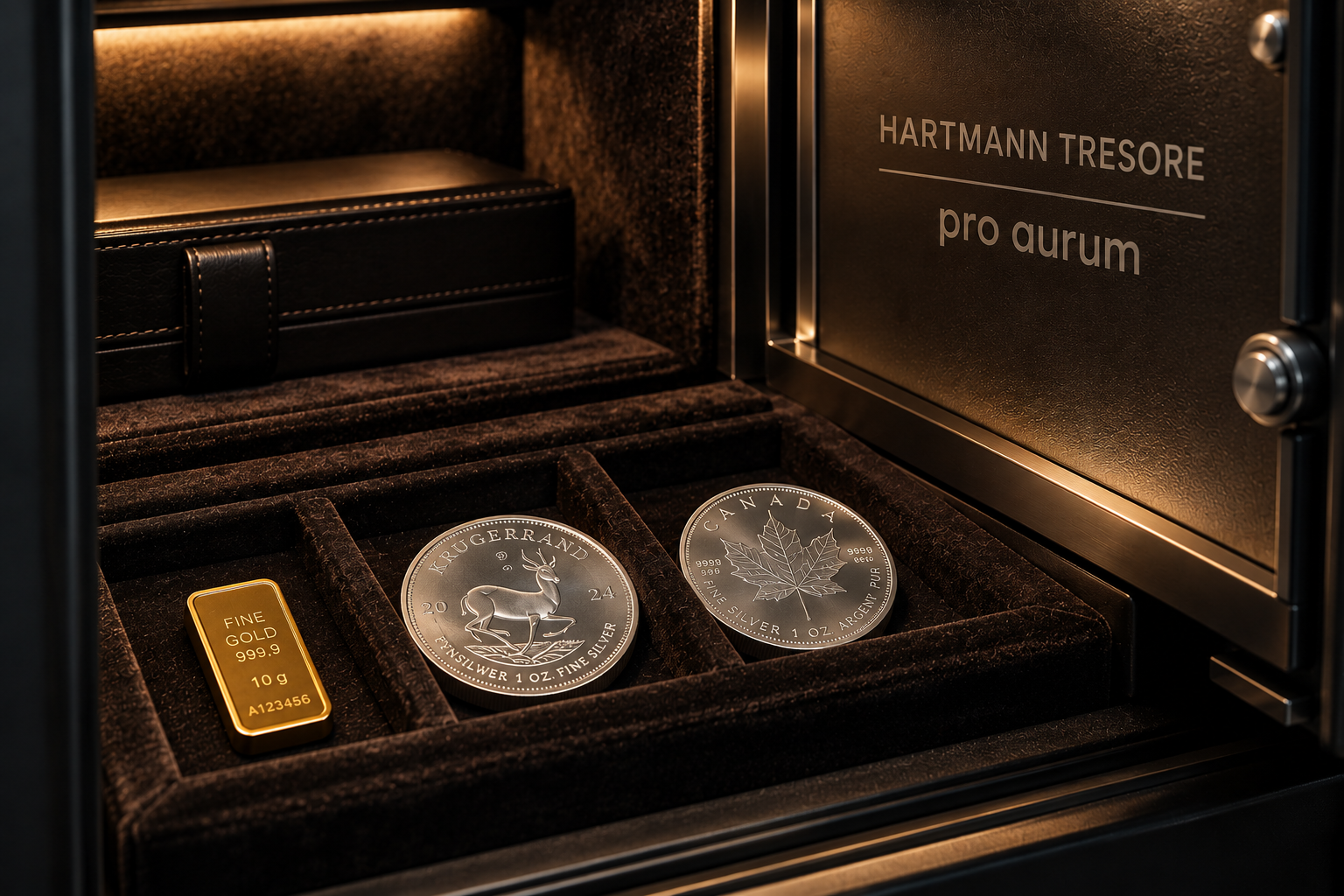 Gold und Silber sicher lagern
