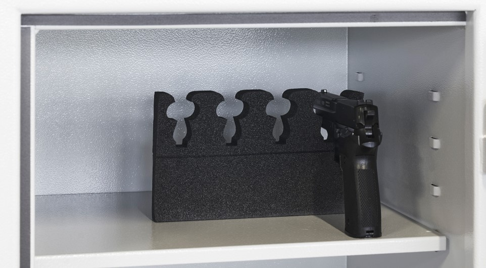 Kurzwaffenhalter für 4 Kurzwaffen