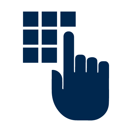 Icon Auswahl Tastatur